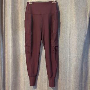 Purple Savvi Lexi Harem Jogger Pants